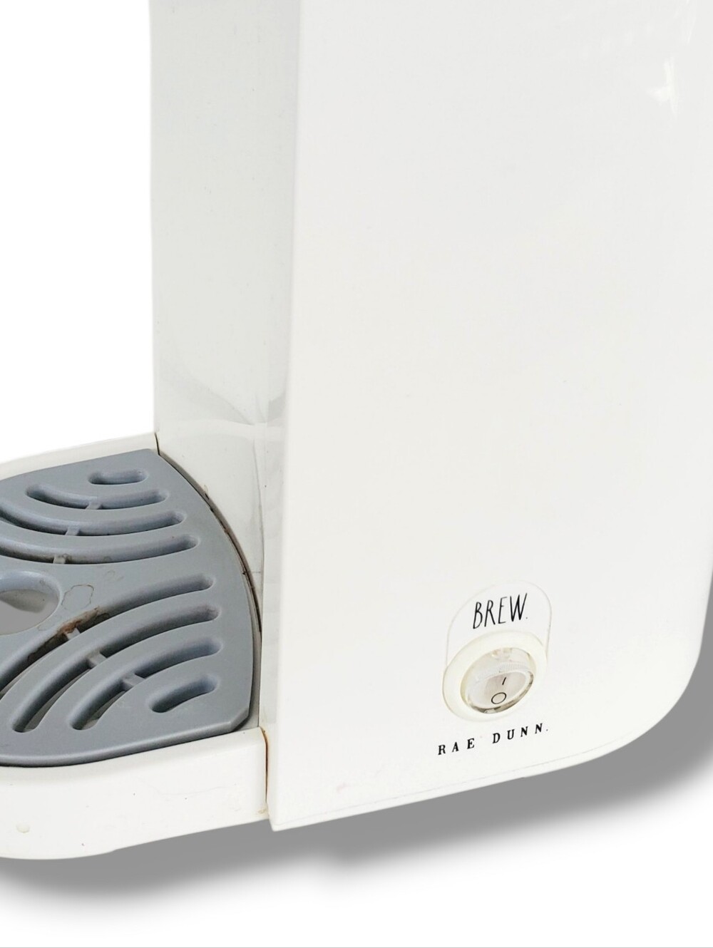 Rae Dunn 2-in-1 Single Serve Coffee Maker White With Black Coffee Logo - Picture 4 of 5